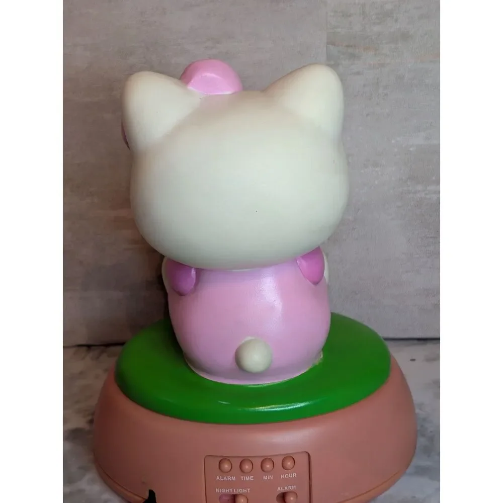 Vintage Y2K Sanrio Hello Kitty Digital Alarm Clock Night Light NL-HKC206
